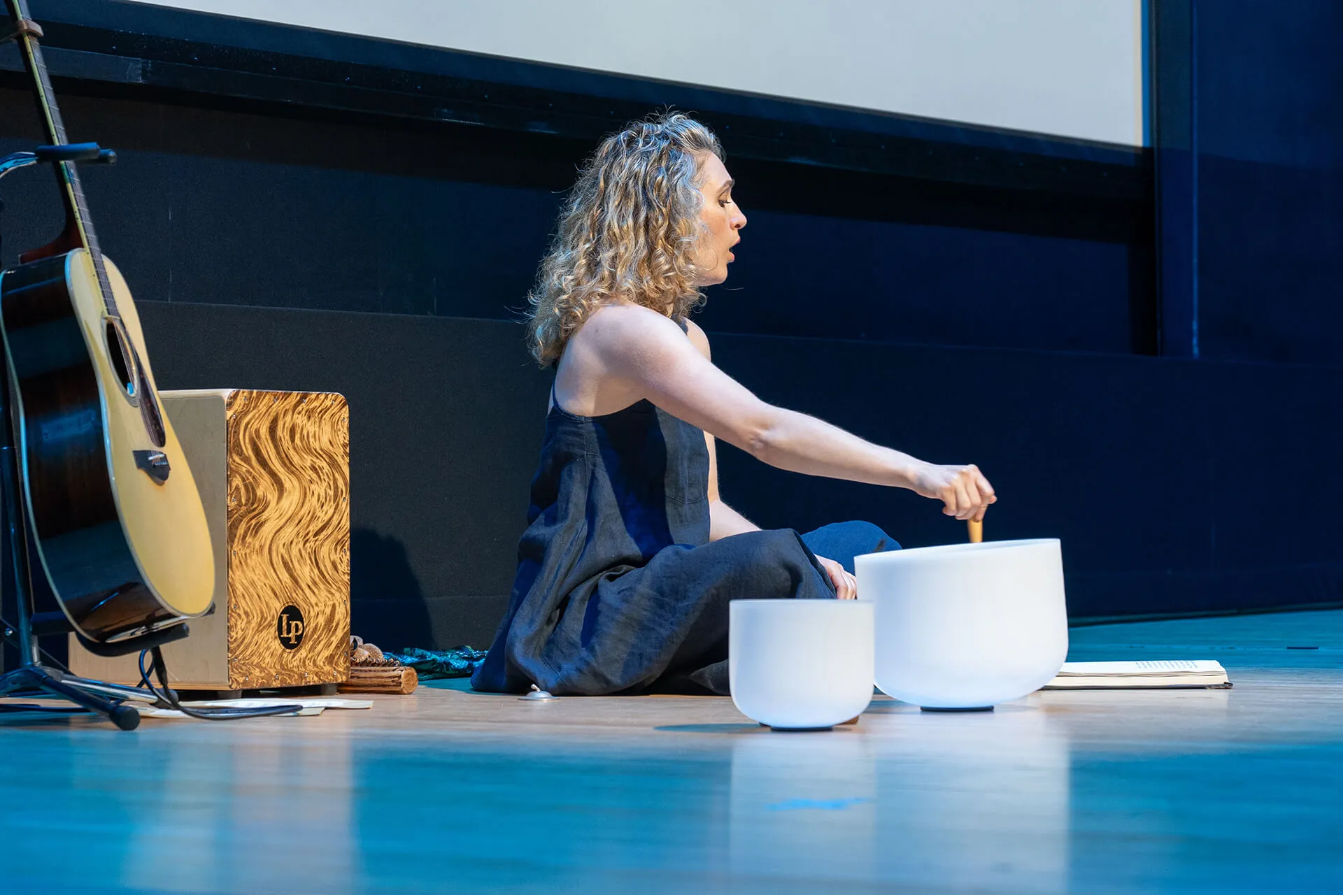 Rocky Duval performing Hildegard, Reborn at Lincoln Center